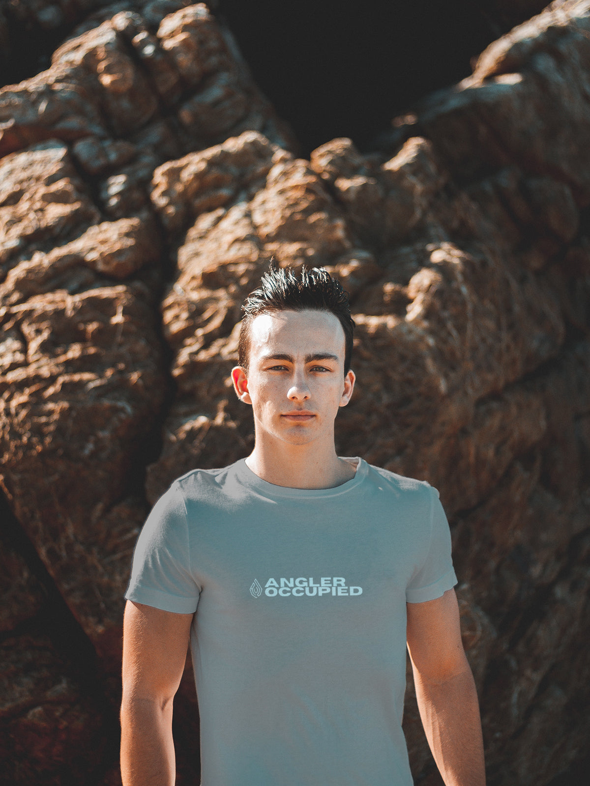 Angler Occupied T-Shirt Grey